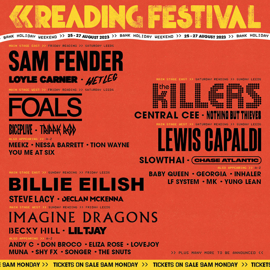 Reading Festival 2023 Reading Festival 2023